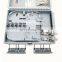 12 Fiber Cores FTTH Distribution Box FDB Fiber Terminal Box 12 Fiber Pigtail Distribution Box Gray