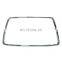 6400C960 Car Front Bumper Chrome Grille Molding Strip for Mitsubishi Outlander Sport RVR 2011-2012