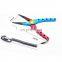 Portable Fishing Supplies Lure split ring plier hook remover Aluminum Long nose fishing tools Fishing pliers