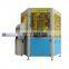 Full auto high precision single color ruler flat uv dryer silk screen printing machine