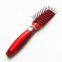 red spray paint cheap unbreakable hair brush,goody hair brushes,novelty hair brush
