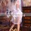 Erotic Adult Ladies Bride Nightwear White Wedding Dress Lace Transparent Sexy Lingerie Set