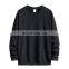 A drop-ship custom high-quality mixed-size jacket cropped casual round neck 100% cotton sweater