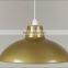 copper color round pendant lamp