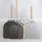 Good Seller High Quality Handle Perforated Black Wood Shovel Handle Pizza Peel Aluminum