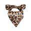 High quality colorful custom sublimation square triangle many sizes cotton dog bandana for pet