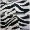 zebra skin pattern printed cotton spandex fabric