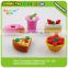 Fancy America 3D Pizza shaped eraser stationery promotional gift