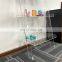 Home Storage Rack Acrylic Book Shelves Acrylic Display Rack for Home Decoration