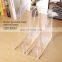 Office Desk Organizer Rectangle Acrylic Bookends File Organizer Magazine Holder