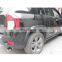 Fender flare for jeep compass MK 2011+ accessories abs fender for jeep wheel eyebrow
