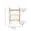 Nordic style iron art tea table INS golden disassembly sofa side a few bedrooms living room two layer set small tea table