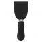 4 pieces Matte black stainless steel cheese slicer cheese knife set with TPR handle
