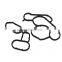 Car Engine Oil Filter Housing Gasket Cooler Seal Set  For BMW E46 E60N E81 E82 E83 520i X1 X3 Z4 OEM 11427508970 11427508971