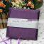 Luxury High Quality Purple Silk Box Wedding Invitations Wholesale