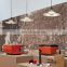 Denmark Luxury Pendant Light Hotel Postmodern Restaurant Chandelier LED Bar Art Creative UFO Hanging Lamp