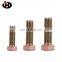Hot Sale Hardware Fasteners Hexagonal Bolts Yellow Zinc Hex Bolt Full/Half Thread High Quality