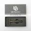 Custom Men Black Twist Opening Metal Handle Butterfly Safety Razor