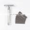 Traditional Manual Metal Adjustable Mens Chrome Plated Double Edge Shaving Safety Razor