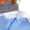 PP/CPE/SMS Disposable Reinforced/Knitted Surgical Apparel/Medical/ Exam/Operation Isolation Gown