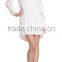 2015 White Two Layer Embroidered Long Sleeve Maxi Dress For Women LD1811