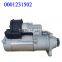 Auto Electric Part Suppliers Diesel Air Starter Motor China 0001231502 Bosch Starter Motor for Heavy Truck Iveco Engine