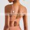 Customized Soft Adjustable Straps Bra Matching Leggings Fitness Yoga Set Suit Women Outdoor Gym Sports Training Wear Clothes