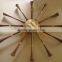 popularoriginal quality George walnut spindal shape wall clock