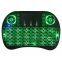 Custom Logo 7 Color RGB Backlit Mini Wireless Keyboard for TV Box Air Computer Mouse Keyboards