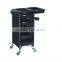 Beiqi 2016 Five Layers Multifunction Hair Salon Plastic Rolling Trolley Carts for Sale in Guangzhou