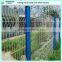 PVC coated V metal mesh fence panels