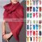 Wholesale Candy Color Cotton Polyester Maxi Plain Fashion Hijab Scarf Women Muslim Shawl