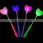 Heart Shape Electronic Glowing Sticks LED Light Heart Style Toy Flashing Rods Children's Festival Toy Favors