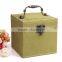 C01 ANPHY Small Cubic Jewelry Box 3 Layers inside with buckle and handle 12*12*12 cm                        
                                                Quality Choice