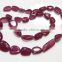 Super Finest Quality Natural Pink Ruby Tumble Shape Beads 6X9MM-8X23MM Approx 16''Inch