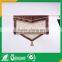 Hot sale embroidery fan-shaped craft roman blind
