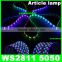 DC12V Addressable strip light 27w/M 5050 rgb led strip digital,digital led strip,magic digital dream color rgb led strip