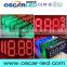 New design led digital wall clock battery operated Oscarled for wholesales