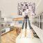 fancy led table lamp for home decorative for edision bulb Wooden table light