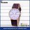 Genuine Leather Watch Stainless Steel 316L Super Slim Watch