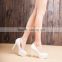 fashion extreme wedding party platform glass high heel shoes