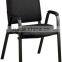 Reasonable Priced Commercial Furniture Stackable Black Fabric Conference Chair/ Theatre Chair