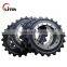 used on excavator excavator track chain drive sprocket