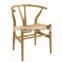 wood dining chair, classic wood wishbone chair