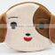 plush dog notecase/2015 new gifts plush soft dog wallets