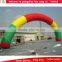 Colorful inflatable archway for sale cheap rainbow inflatable arch for business advertising