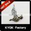 KYOK China supplier 2016 New design glass curtain rod finials ,curtain finial