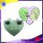 Custom silver heart shaped enamel metal lapel pin