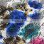 115gsm mesh jacquard nylon87%spandex13% Blueberry color julian lycra fabric