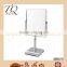 Double sided chrome plated square shape table mirror                        
                                                                                Supplier's Choice